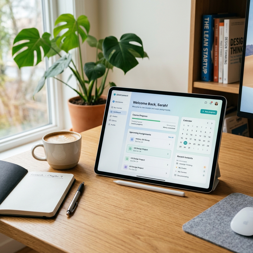 KeyPoint Learning Student Dashboard Mockup
