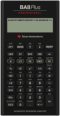Texas Instruments BA II Plus Professional Calculator